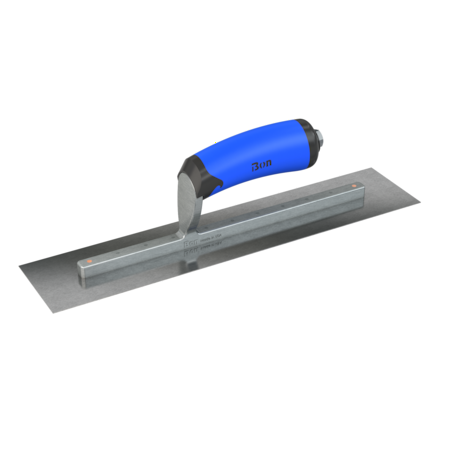 Steel City Trowels By Bon Finish Trowel, Square, Carbon Steel, 14 X 3, Comfort Grip 67-227
